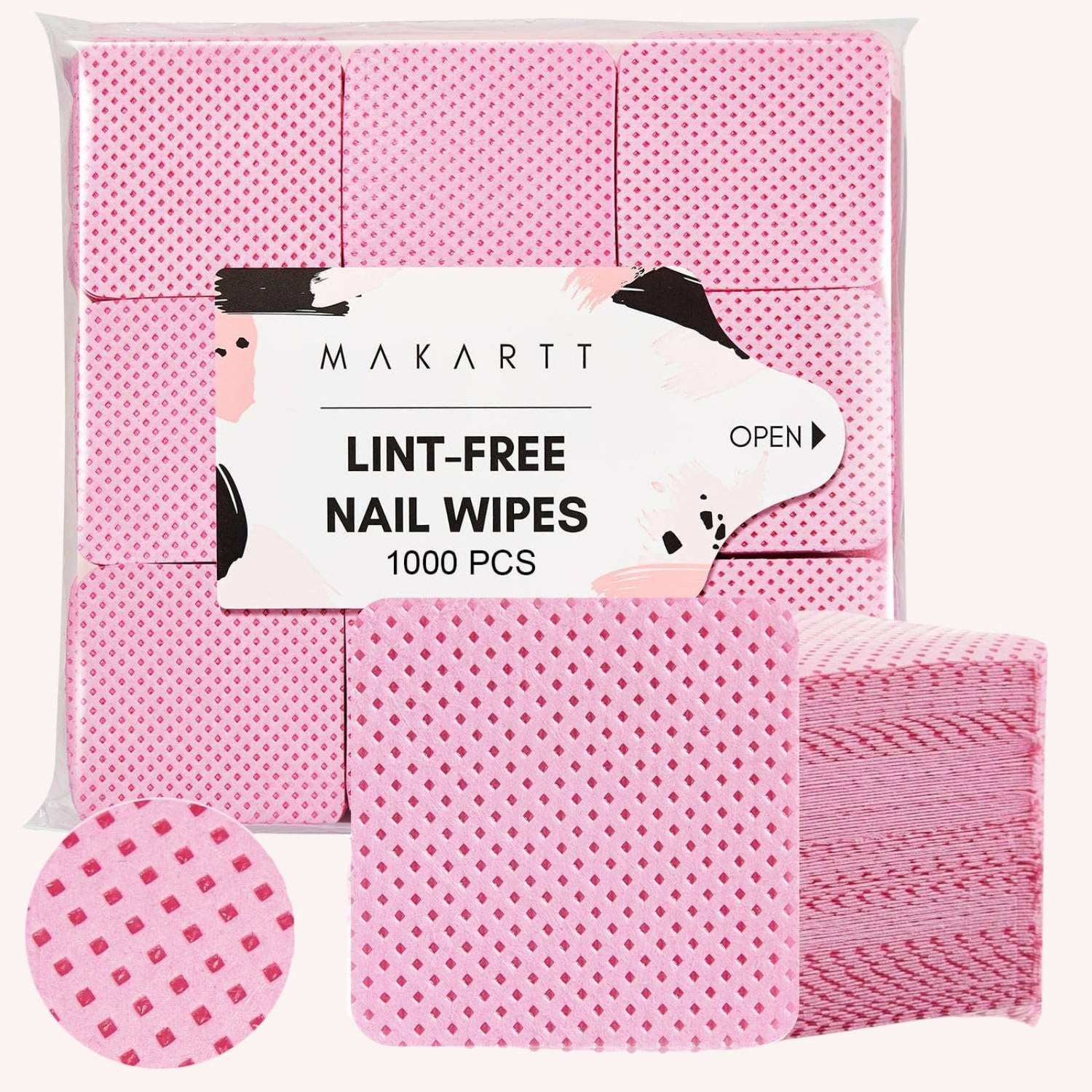 Lint-Free Nail Wipes