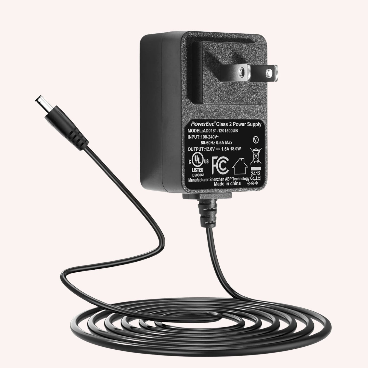 Power Charger Adapter for Nail Drill