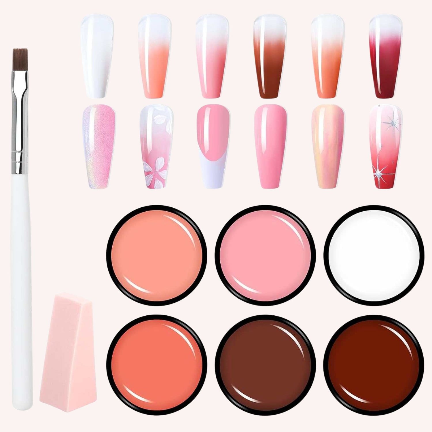 Ombre Gel Nail Polish Kit