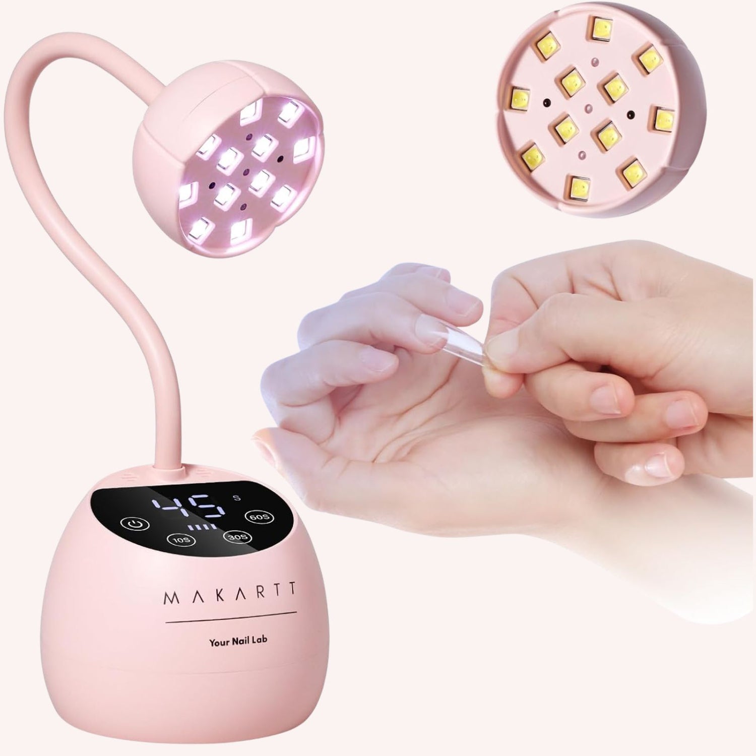 Gooseneck 39W UV LED Nail Lamp
