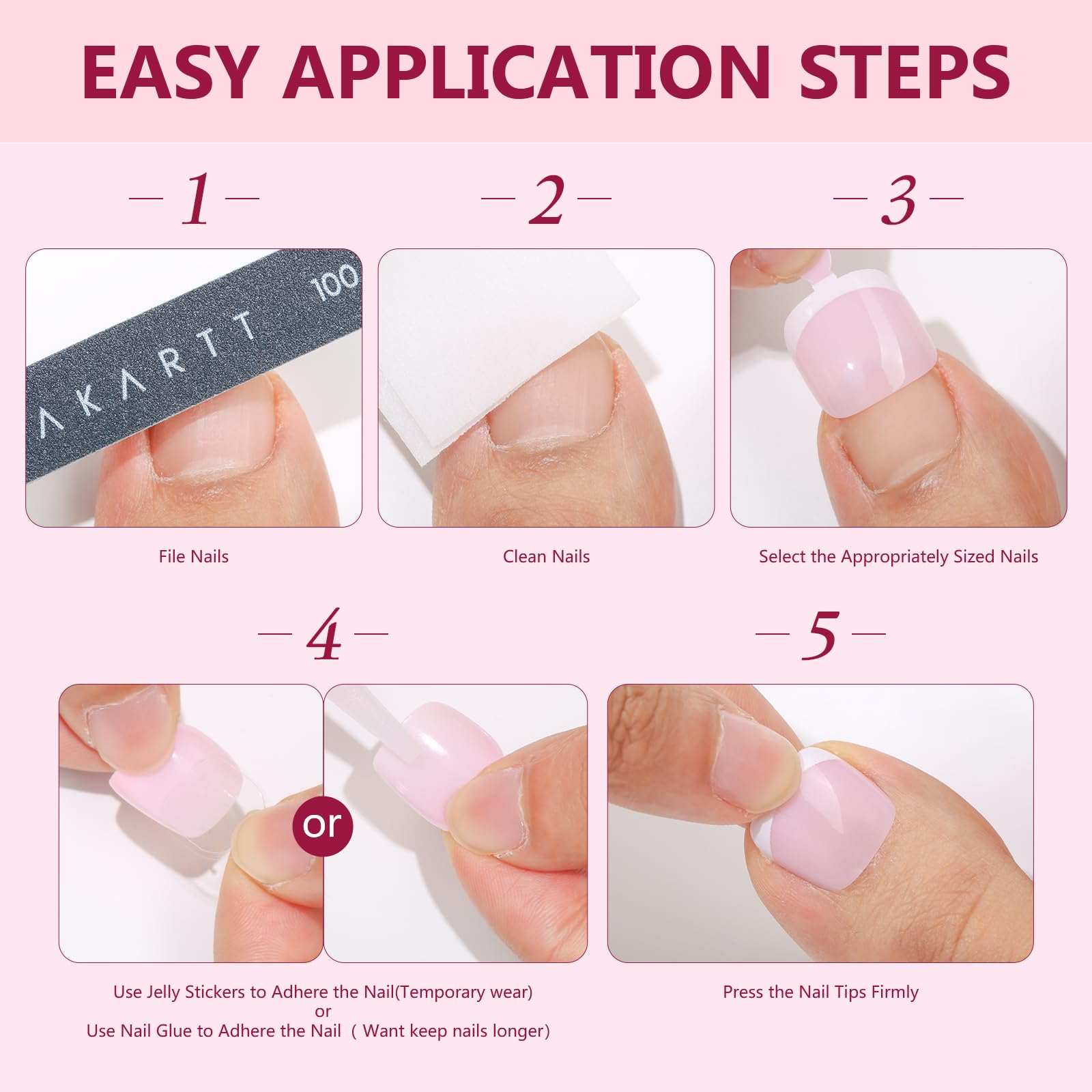 Press On Nails for Toenails