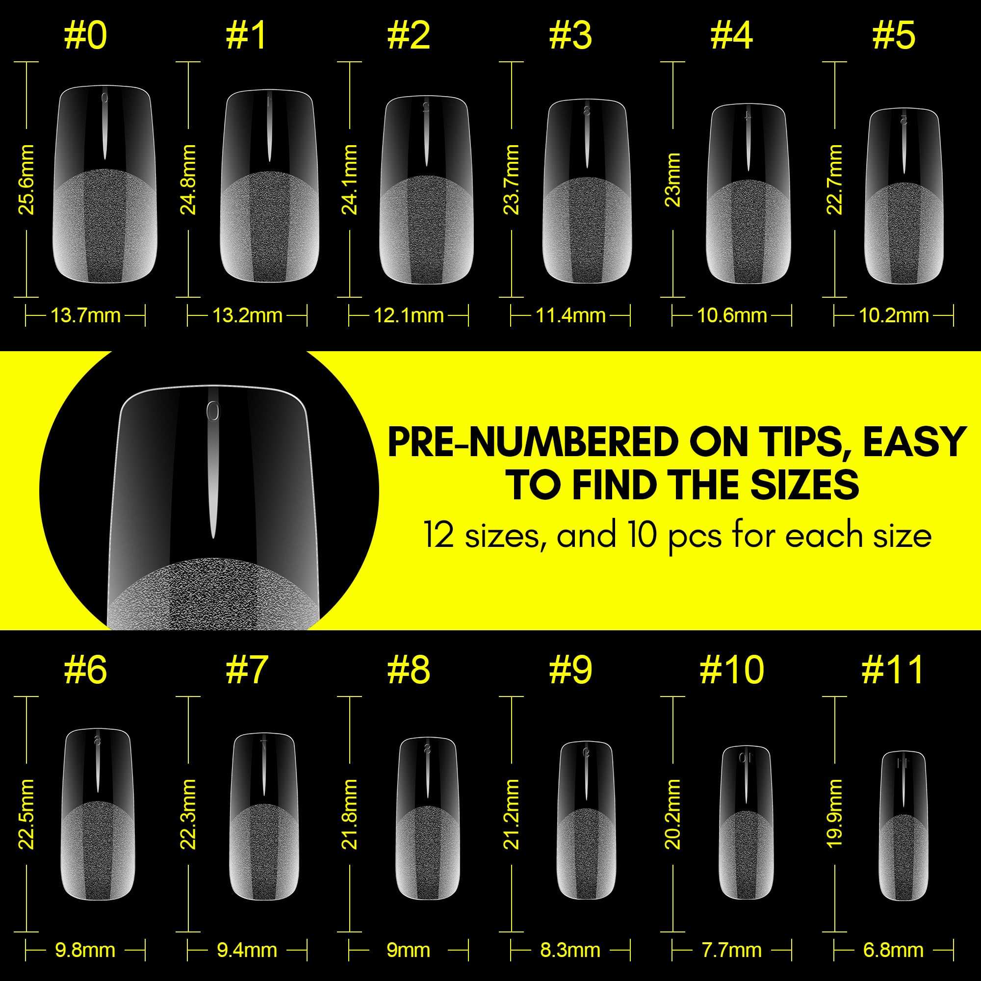 Square Nail Tips