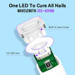 Handheld Mini UV LED Nail Lamp Portable Nail Dryer for Curing Nail Gel