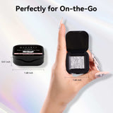 Silver Fairy Aurora Powder No Wipe UV Sculpting Gel for Nail Art, 5g