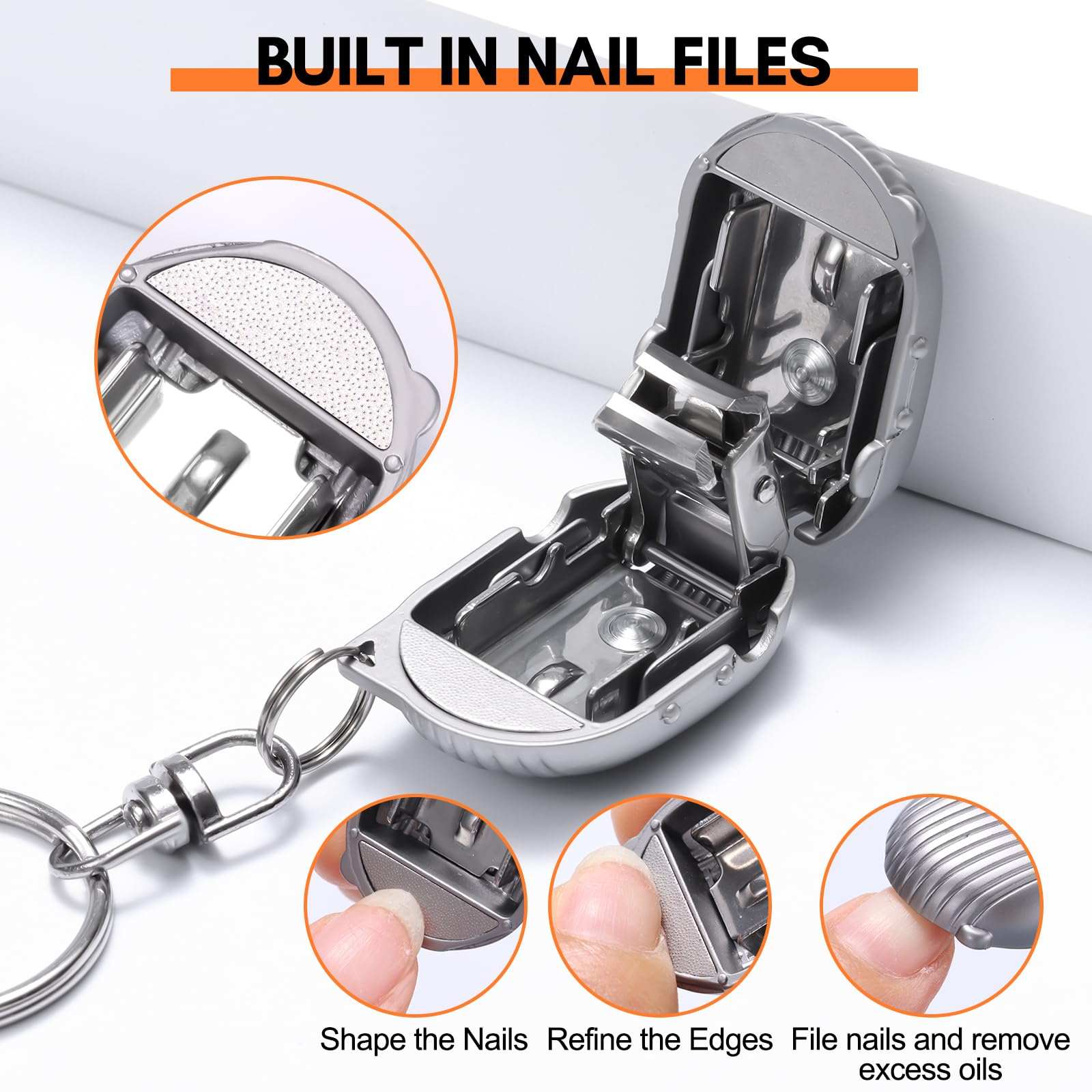 Foldable Nail Clipper 