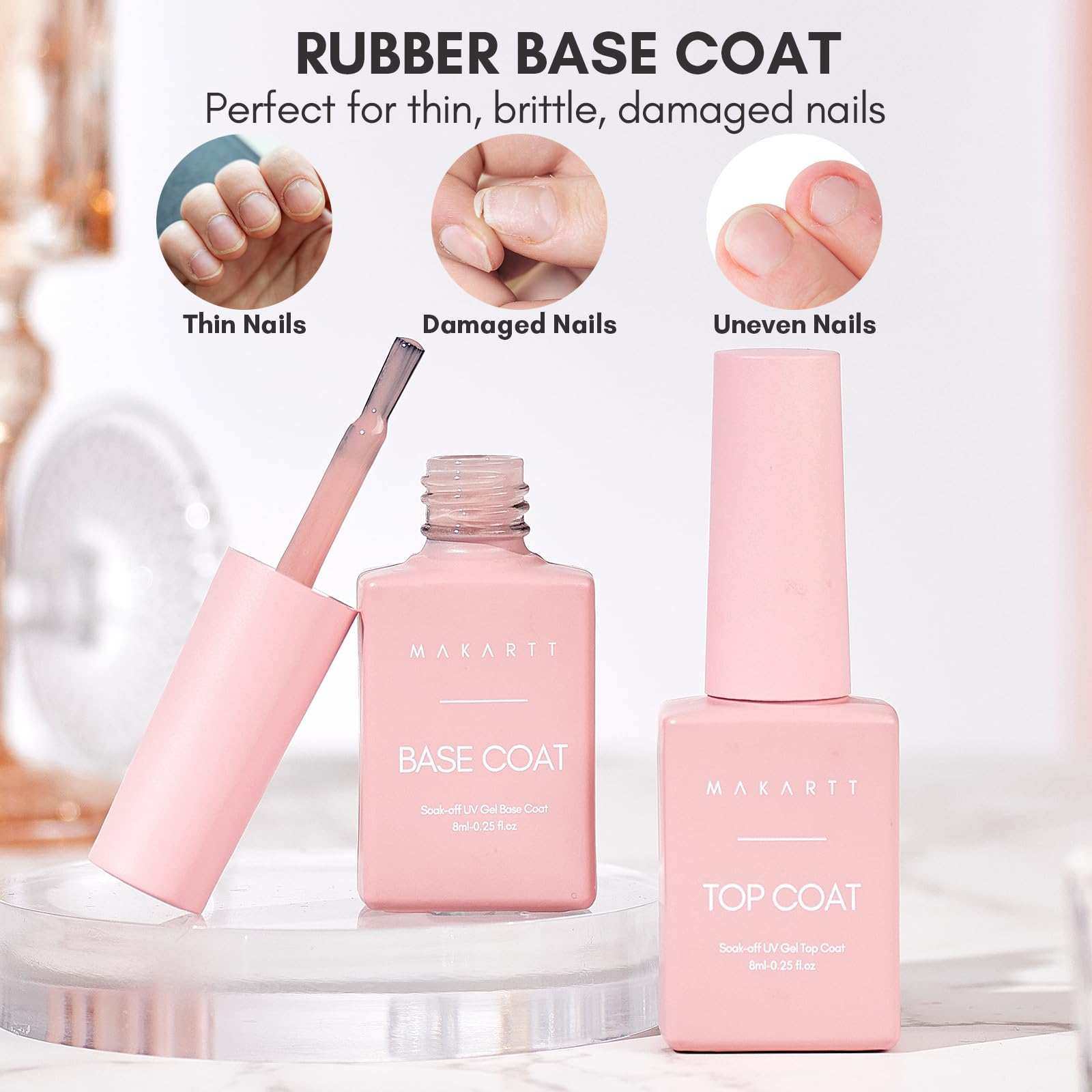 Rubber Base Coat for Nails