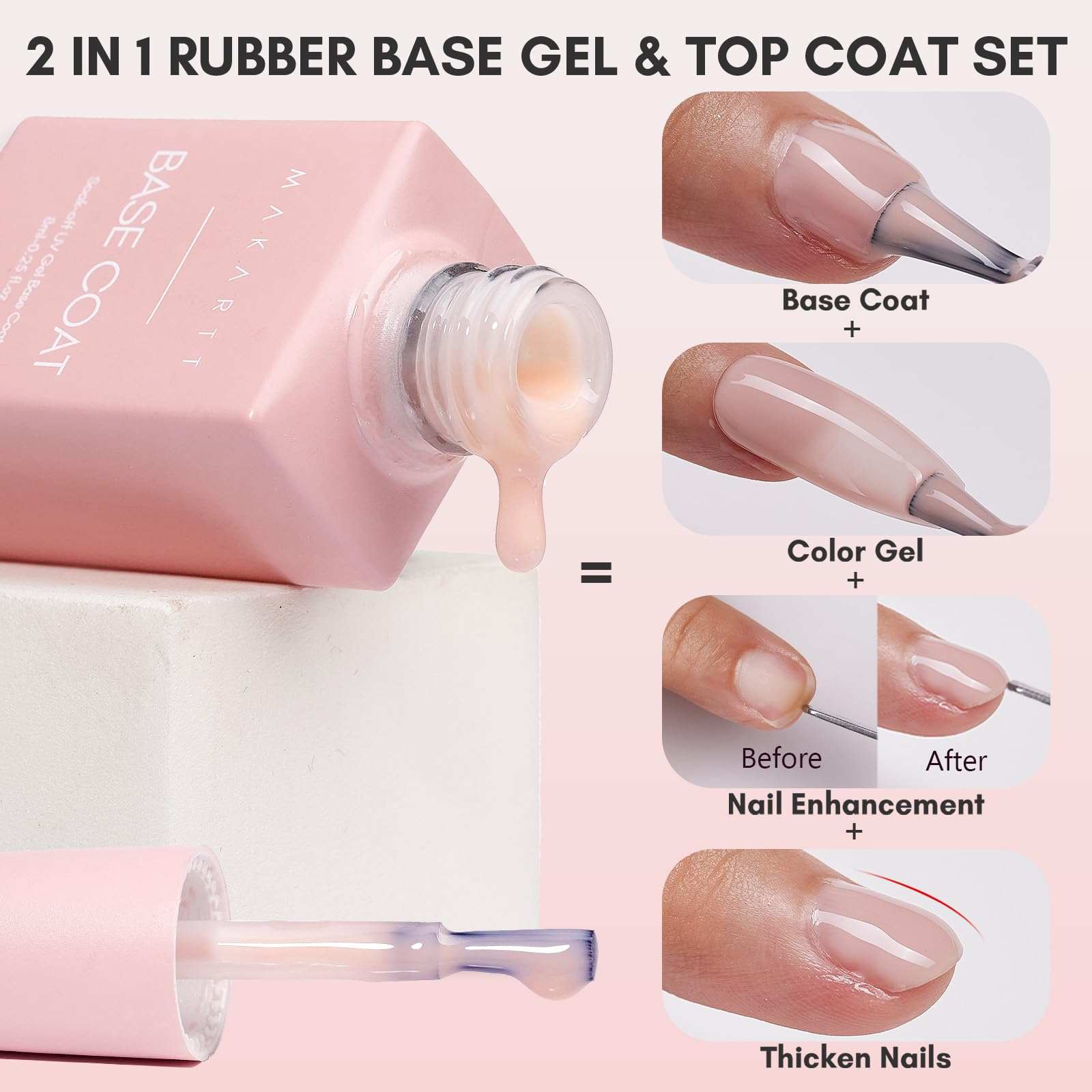 Rubber Base Coat for Nails