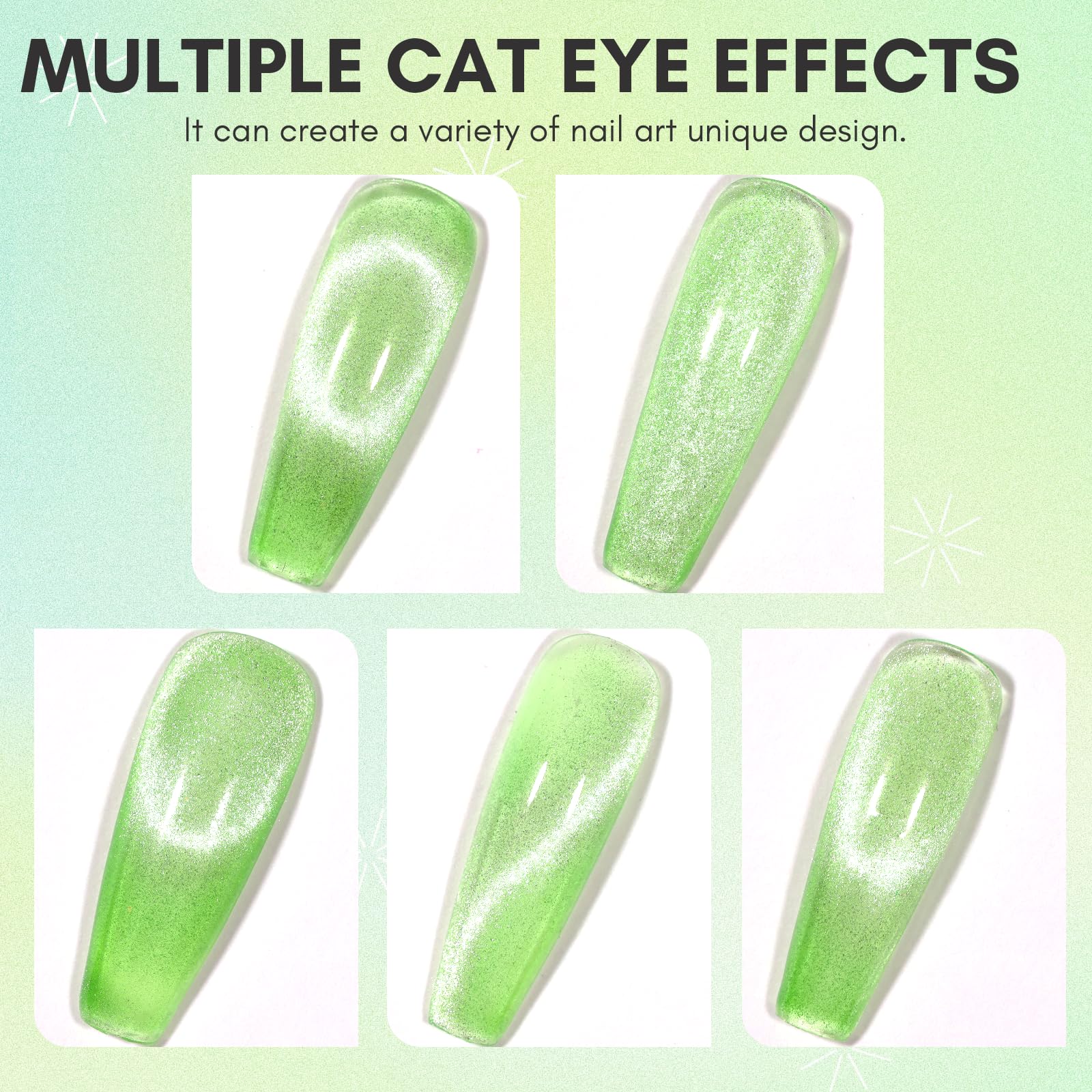 Jade Joy, 10ML Cat Eye Gel Nail Polish