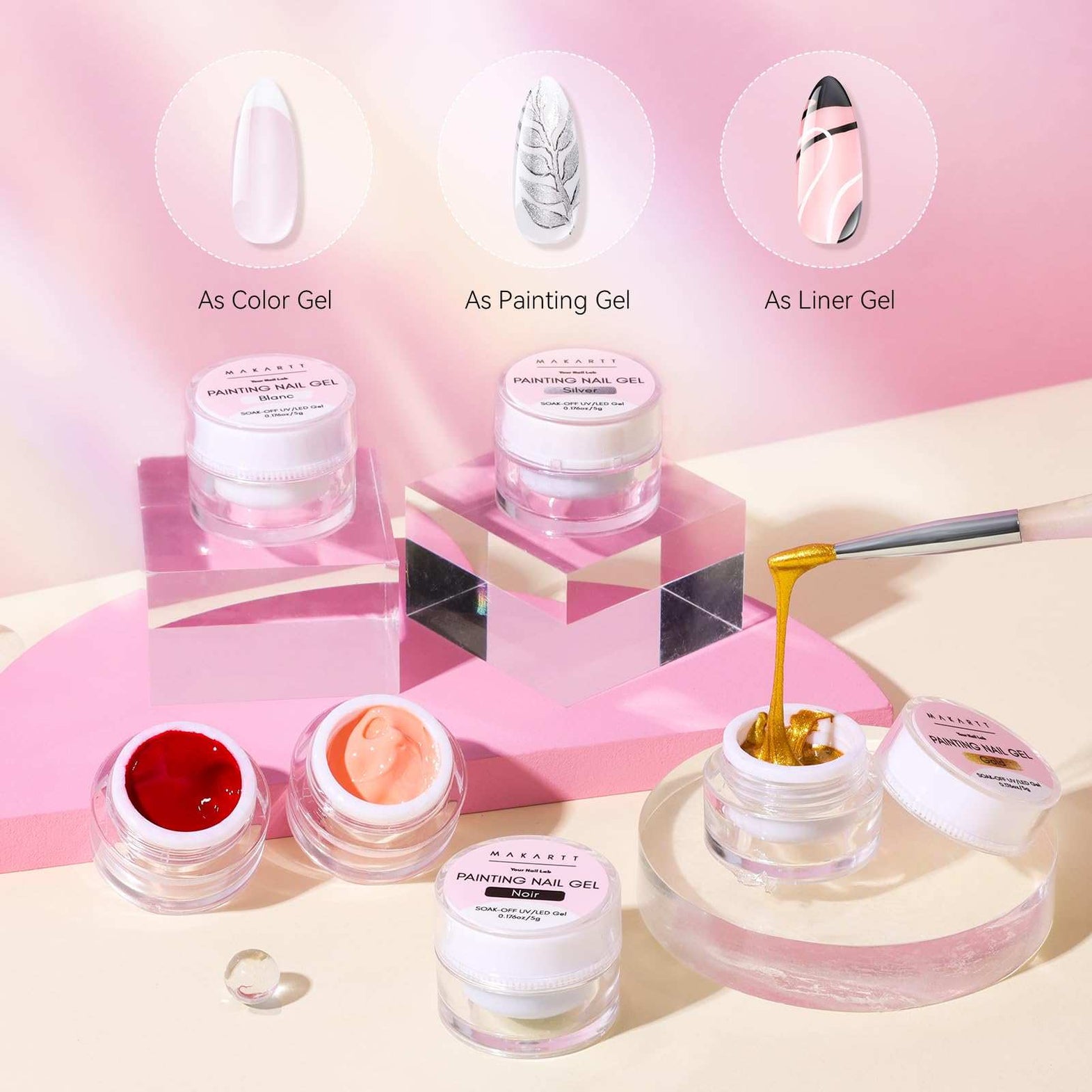 SHINYGEL Mio：ベーシックセット（ピールベース、ワイプレス
