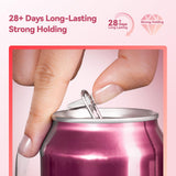 Makartt New Super Strong Nail Glue for Press On Nails: No Uv/Led Lamp Needed, Quick Drying 20s, Long-Lasting Semi Solid Gel Fake Tips Adhesion,Updated Formula DIY Home Salon Manicure Pedicure 10ml