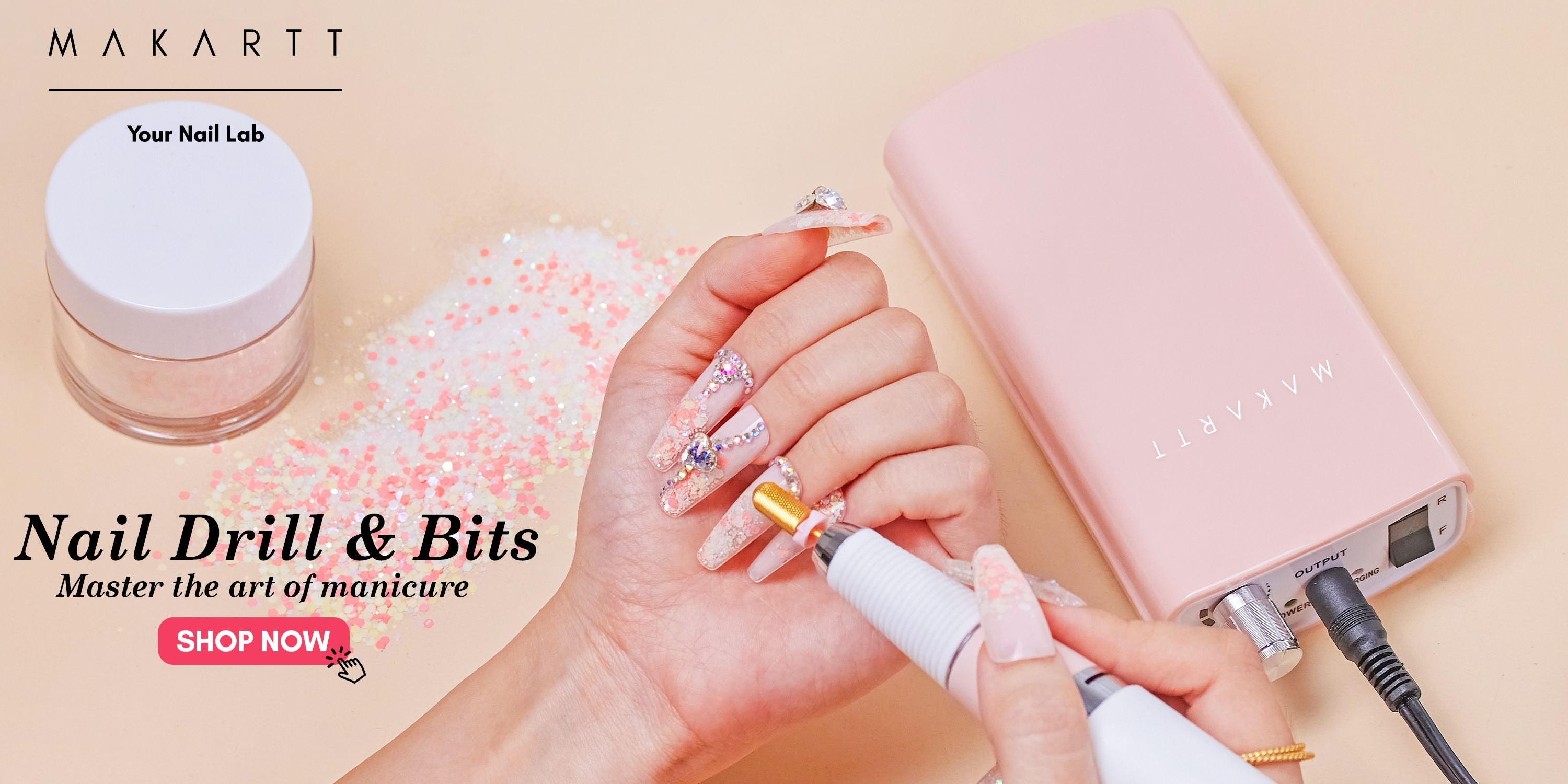 Nail Machine Using Makartt Nail Dust Collector | Powerful, Quiet Nail Vacuum Machines