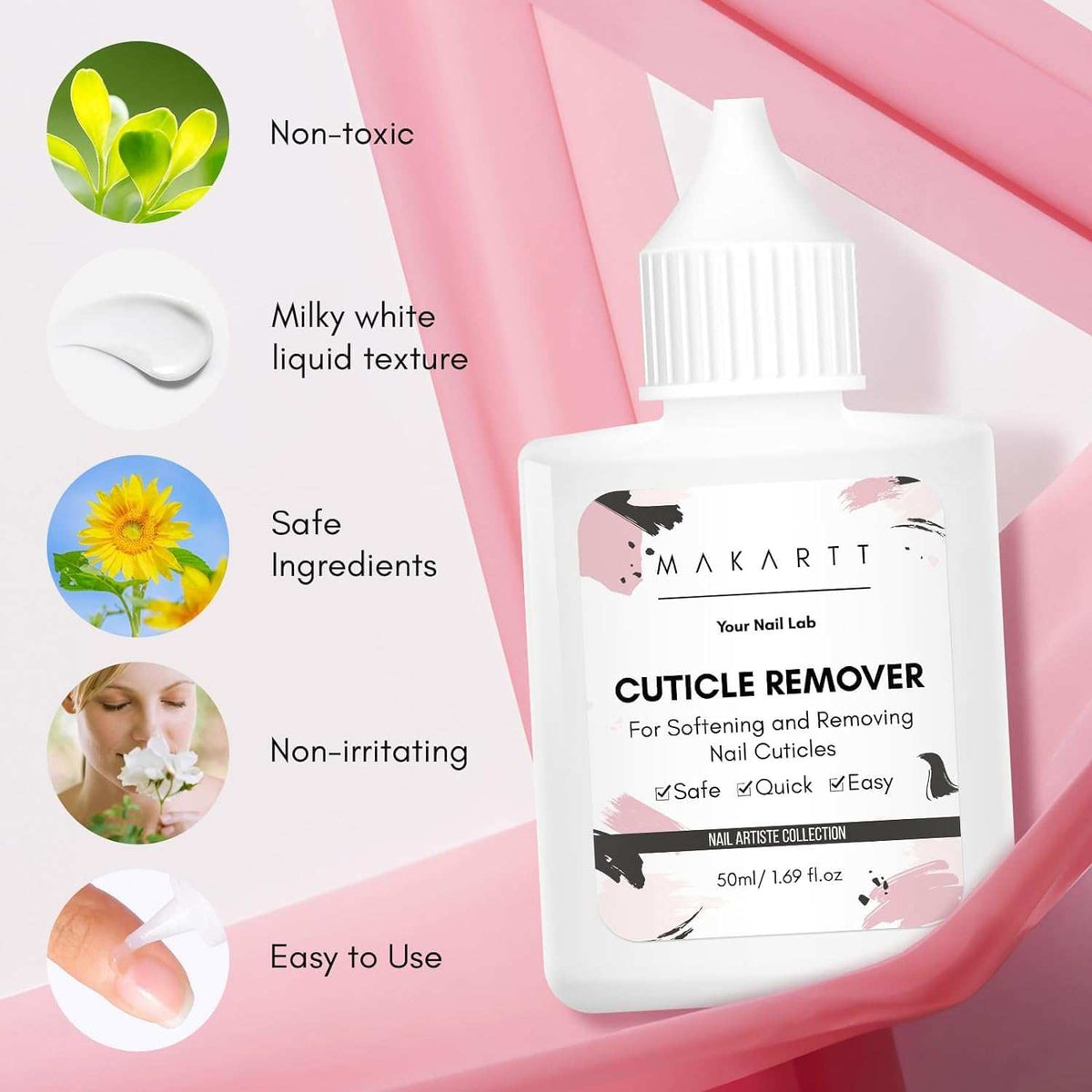 Solid Nail Glue and Nail Tips Kit