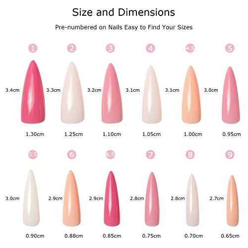 Makartt Acrylic Nail Press On Nails Kit