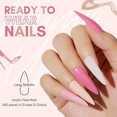 Makartt Acrylic Nail Press On Nails Kit