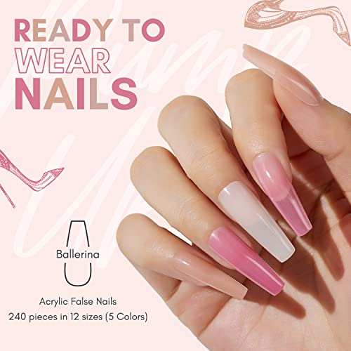 Makartt Acrylic Nail Press On Nails Kit