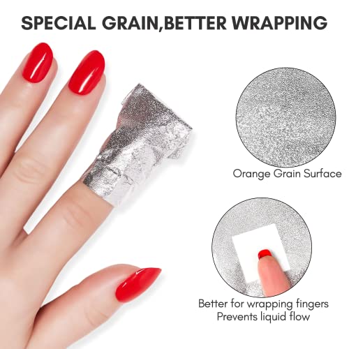 Nail Polish Remover Foil Wraps