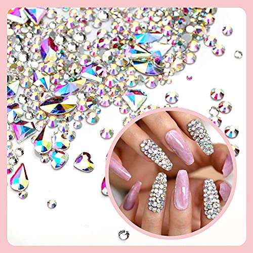 Nail Decorating Kit Including Nail Decor Accessories for Nail Art