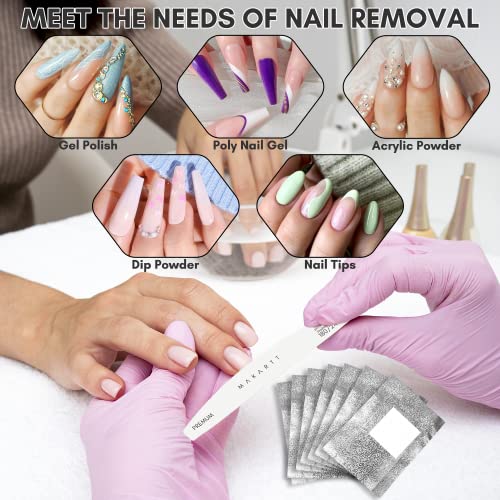 Nail Polish Remover Foil Wraps