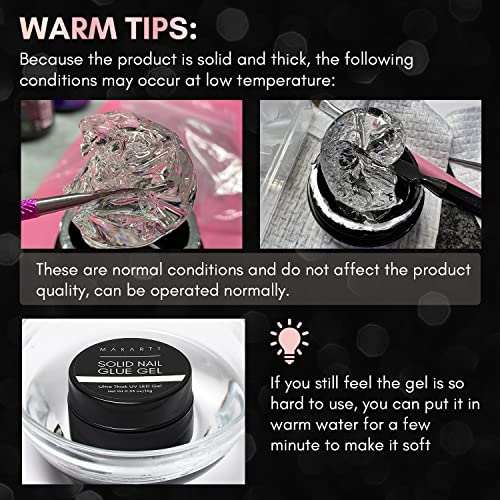 Nail Tips and Glue Gel Kit