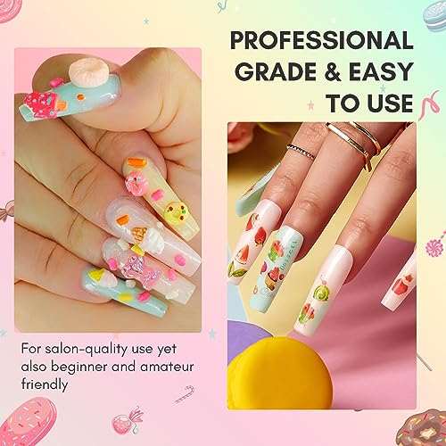 Nail Decorating Kit Including Nail Decor Accessories for Nail Art