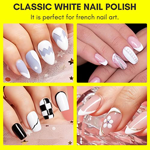 37+ Black And White French Tip Nails Ideas To Copy