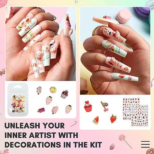 Nail Decorating Kit Including Nail Decor Accessories for Nail Art